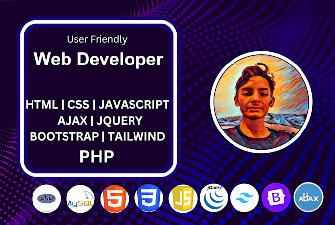Be your php web developer by Mhamza011 | Fiverr