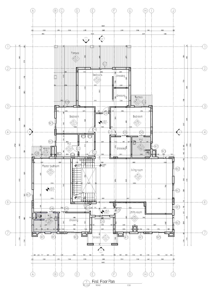 do architectural working drawings in autocad and revit and convert drafting