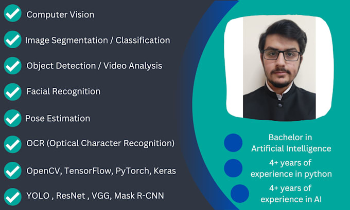 Do computer vision, image classification, ai saas, ai website by ...