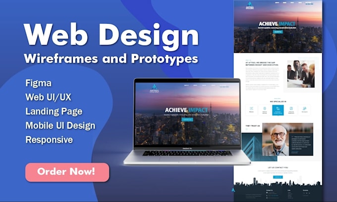 Create figma web ui ux and landing page ui design by Helene_brandon ...