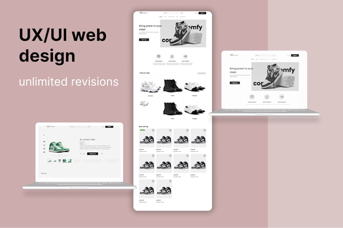 Do ux ui design for your website by Ml7416 | Fiverr