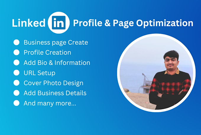 Create your linkedin profile and page with a full setup by Ayonn07 | Fiverr