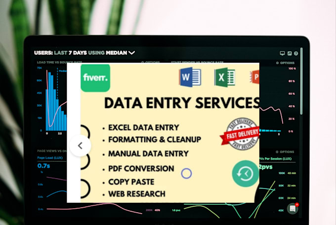 do data entry work, typing job