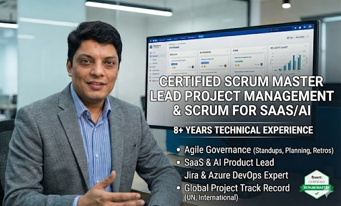be scrum master for your saas or ai product