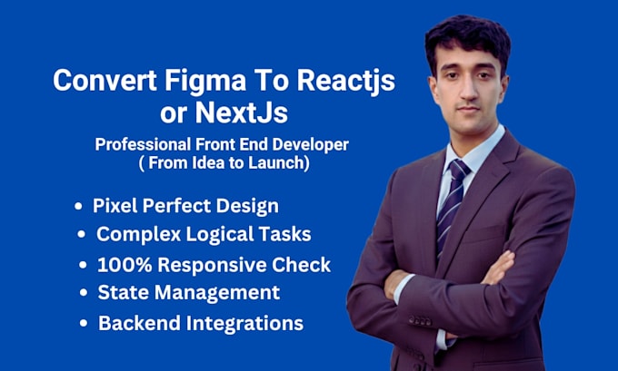 convert figma to react or figma to html or nextjs