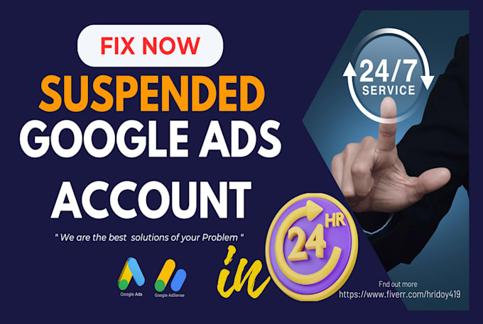 reactivate suspended google ads account and fix appeal error