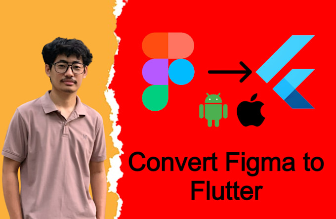 Convert figma to flutter 20 screens conversion by Sanjiblimbu | Fiverr