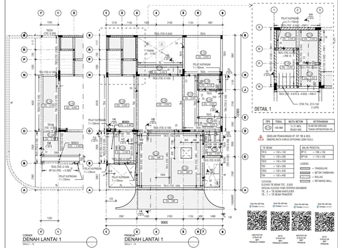 redraw structural design output from etabs or pdf into detailed shopdrawing