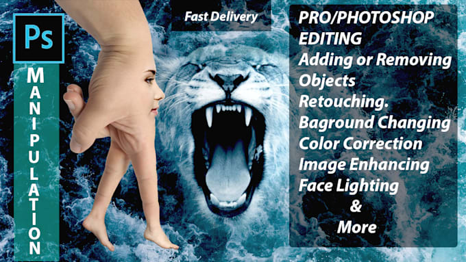do change photo background, retouching  add or remove objects