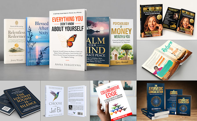 design a minimalist book cover for KDP and ingramspark