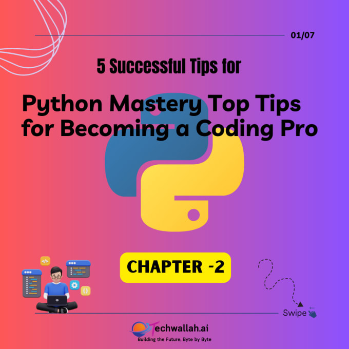 Do good programming in python by Techwallahai | Fiverr image.