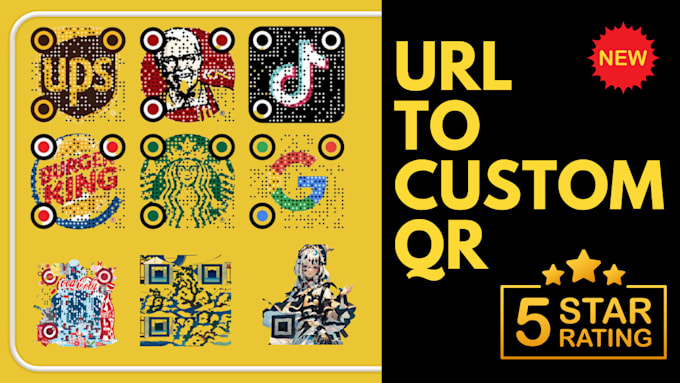 Custom qr code art generator transforming url into visual by ...