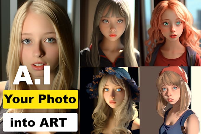 professional ai generated image creation from your photo
