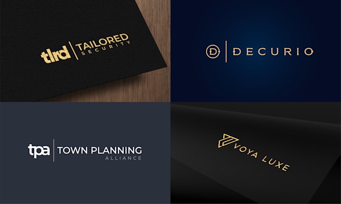 do professional creative modern minimalist brand logo