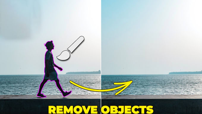 remove objects and wires in video with vfx cleanup