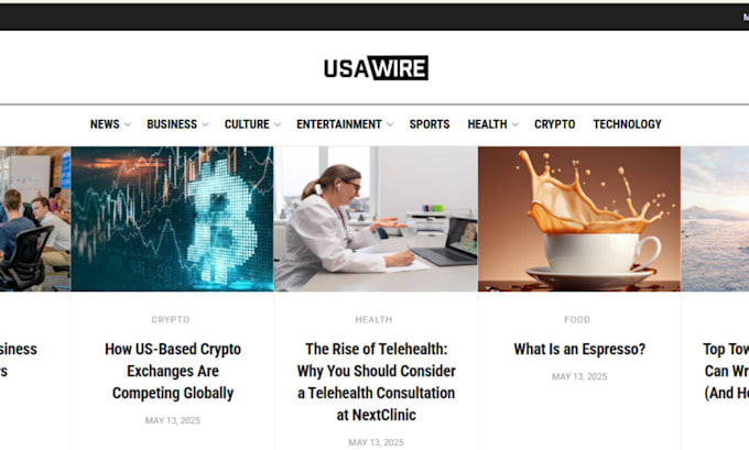 do guest post on usawire, ventsmagazine, programminginsider, high da sites