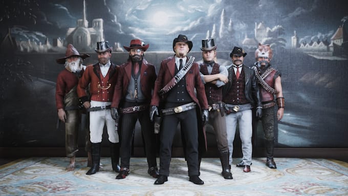 give you a team and private server on red dead online