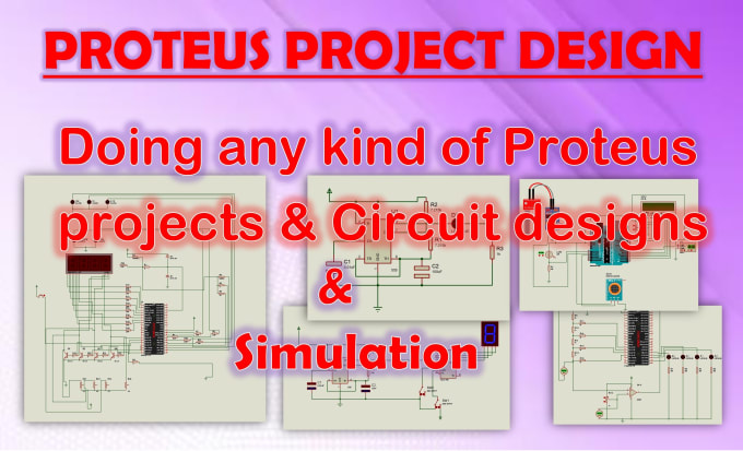 Do all kinds of proteus circuit design and simulations by Chandim Circuit Diagram