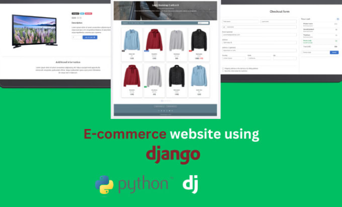 Develop ecommerce website using django by Asadxtr | Fiverr