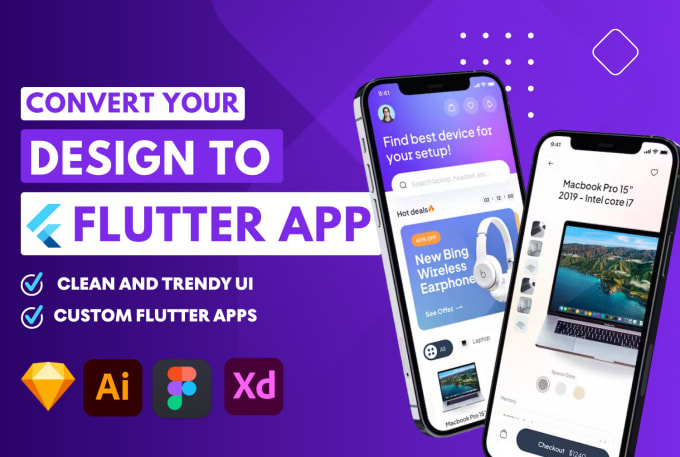 Develop amazing flutter apps, bespoke flutter ui, convert figma to ...