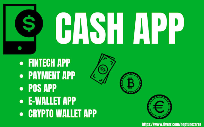 create a modern cash app, pos app, payment app, ewallet app, crypto wallet app
