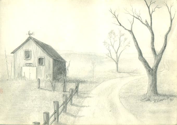 do pencil sketching for you