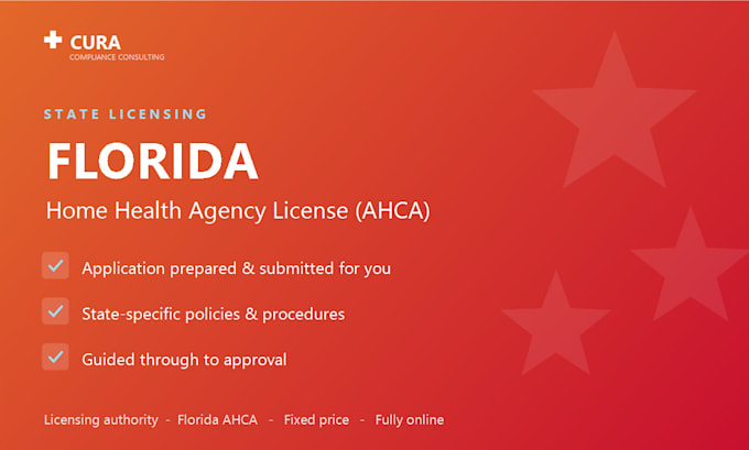 prepare your florida ahca home health agency license application