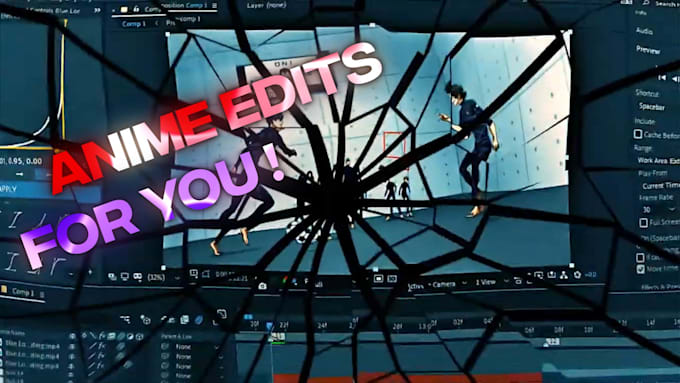 make any type of anime edit for you