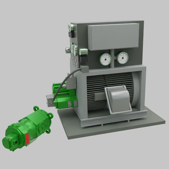 do custom 3d modeling for you in blender