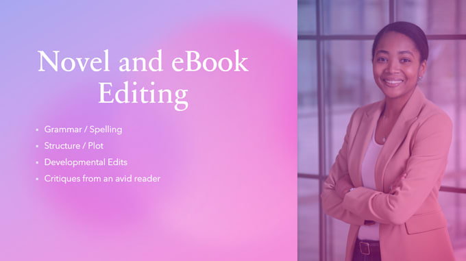 edit your novel or ebook