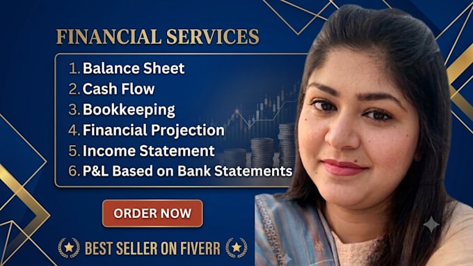 prepare balance sheet, profit and loss, income statement