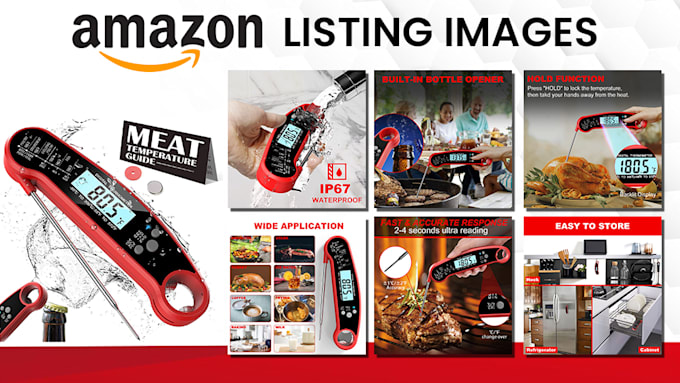 design awesome high converting amazon product listing images