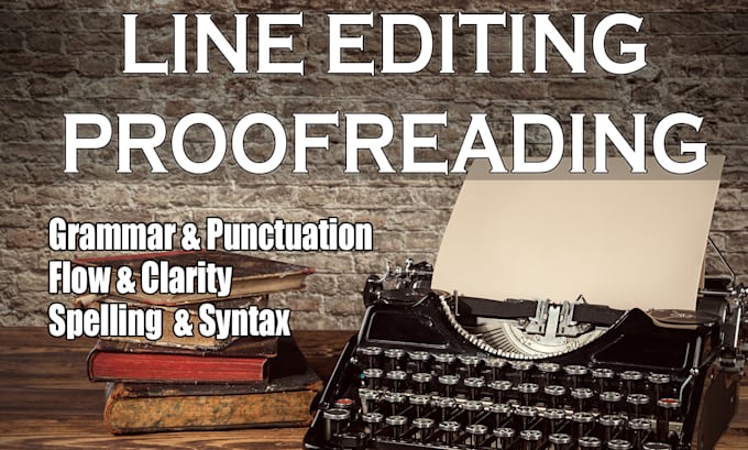copy edit and proofread your horror novel