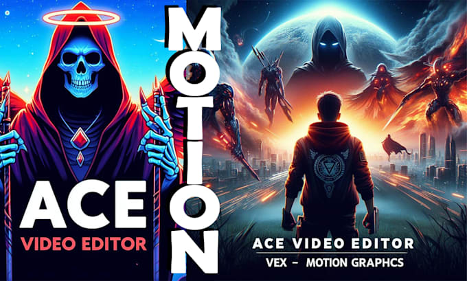 edit cinematic youtube videos with motion graphics and vfx
