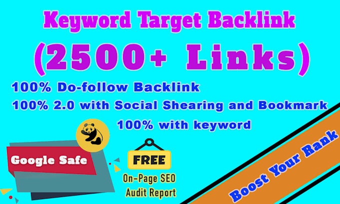 do keyword target high quality SEO backlink