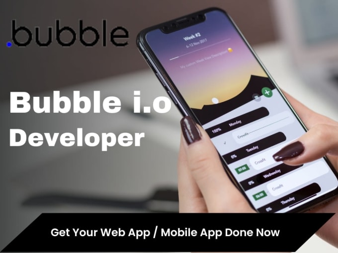 build interactive web designs using bubble