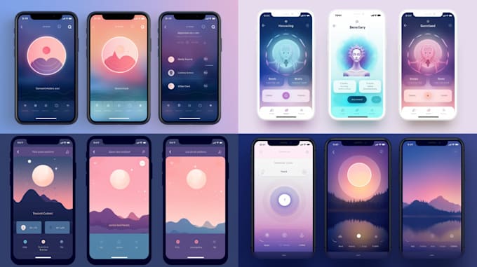 Create the ui and ux design for your project by Stylistdan | Fiverr