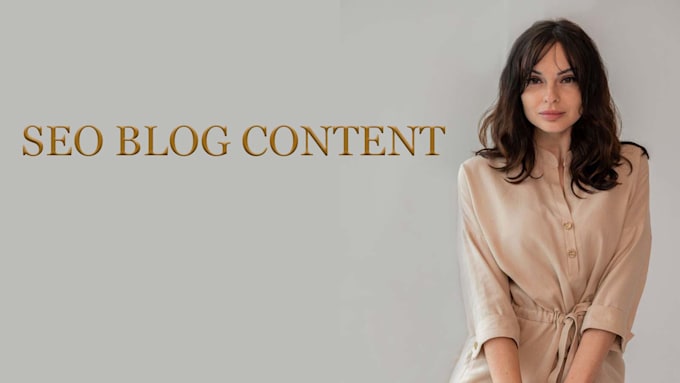 create SEO optimized articles and blog posts