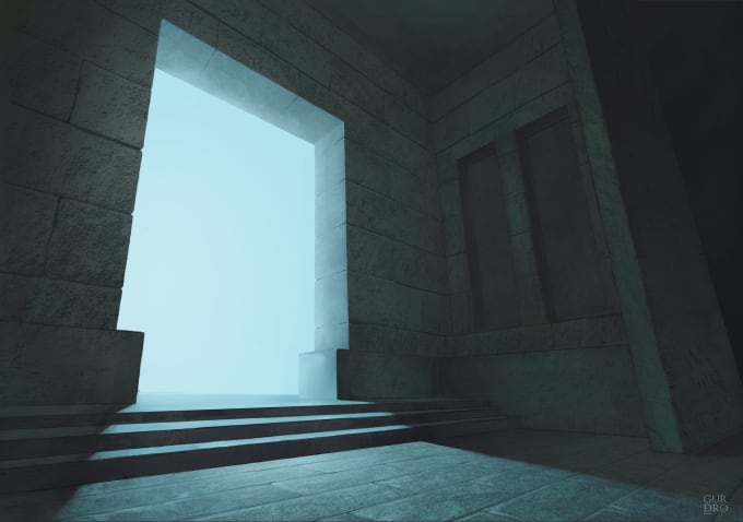 create concept art environment for your project