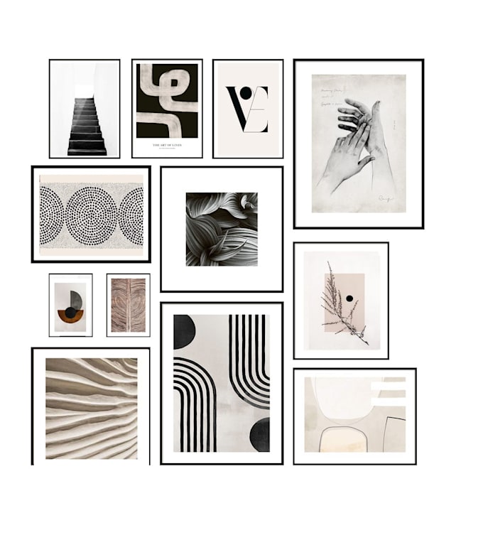 create a wall  art set for you