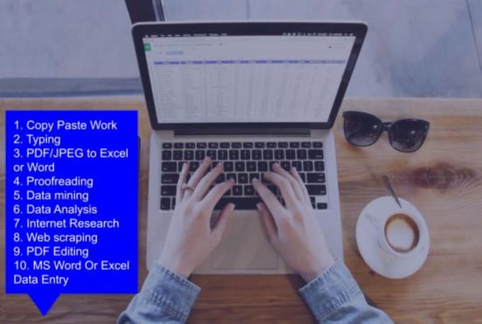 Do data entry web scraping copy paste work and more by Axispole Fiverr