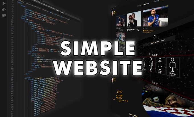 Create simple website using html and css by Hrcooo | Fiverr