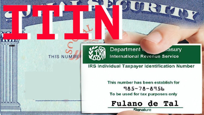 Get Your Itin Individual Taxpayer Number By Walowo Fiverr 3549