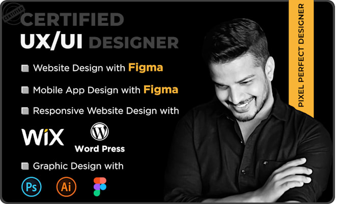 Design web ui ux and mobile app using figma by Dileepuxd | Fiverr