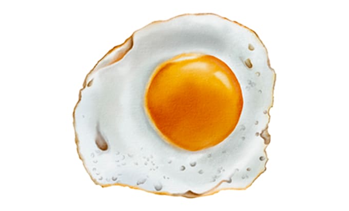paint watercolor food art for packaging or branding