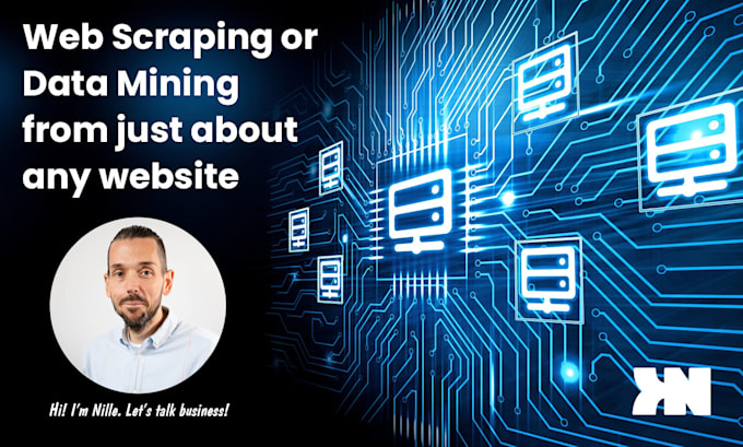 do web scraping or data mining from just about any website