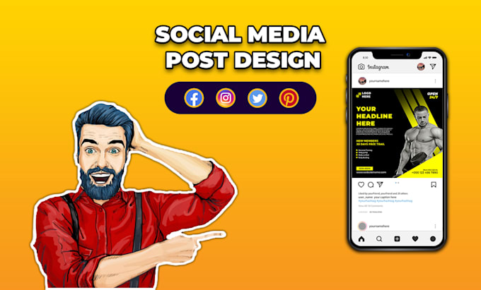 Design creative social media design, facebook ads design and instagram