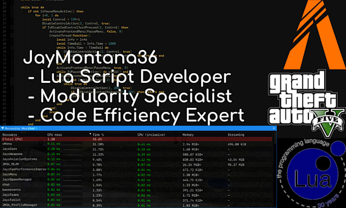 Créer ou optimiser des scripts lua en utilisant des techniques efficaces