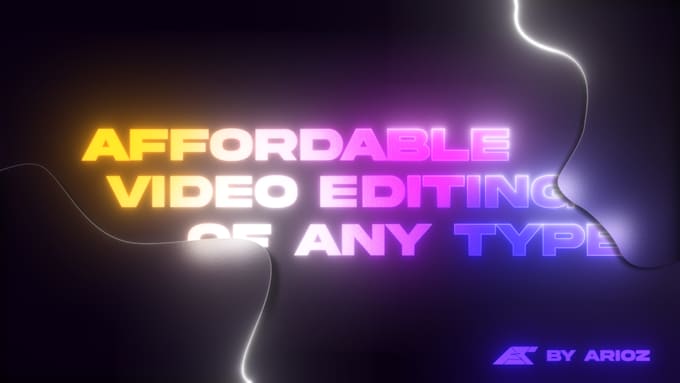 Do dynamic video editing of any type by Arioz_ | Fiverr