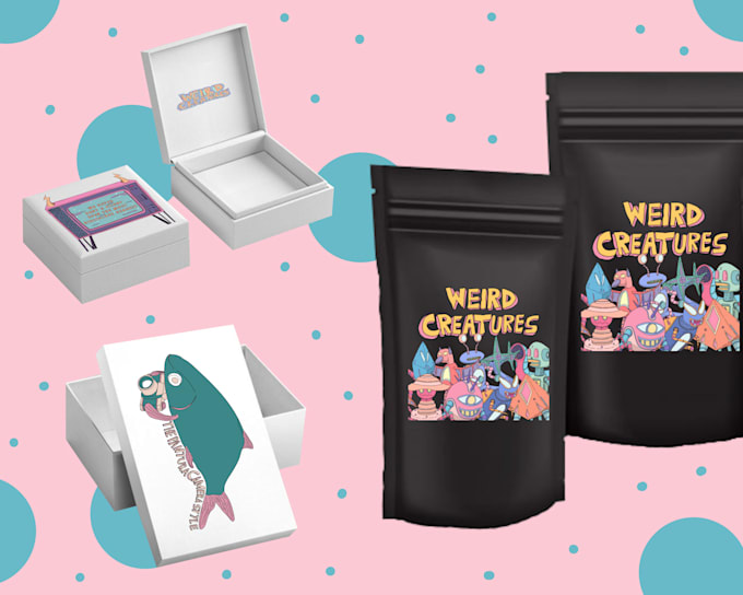 Create a unique packaging design by Erdinnandus Fiverr